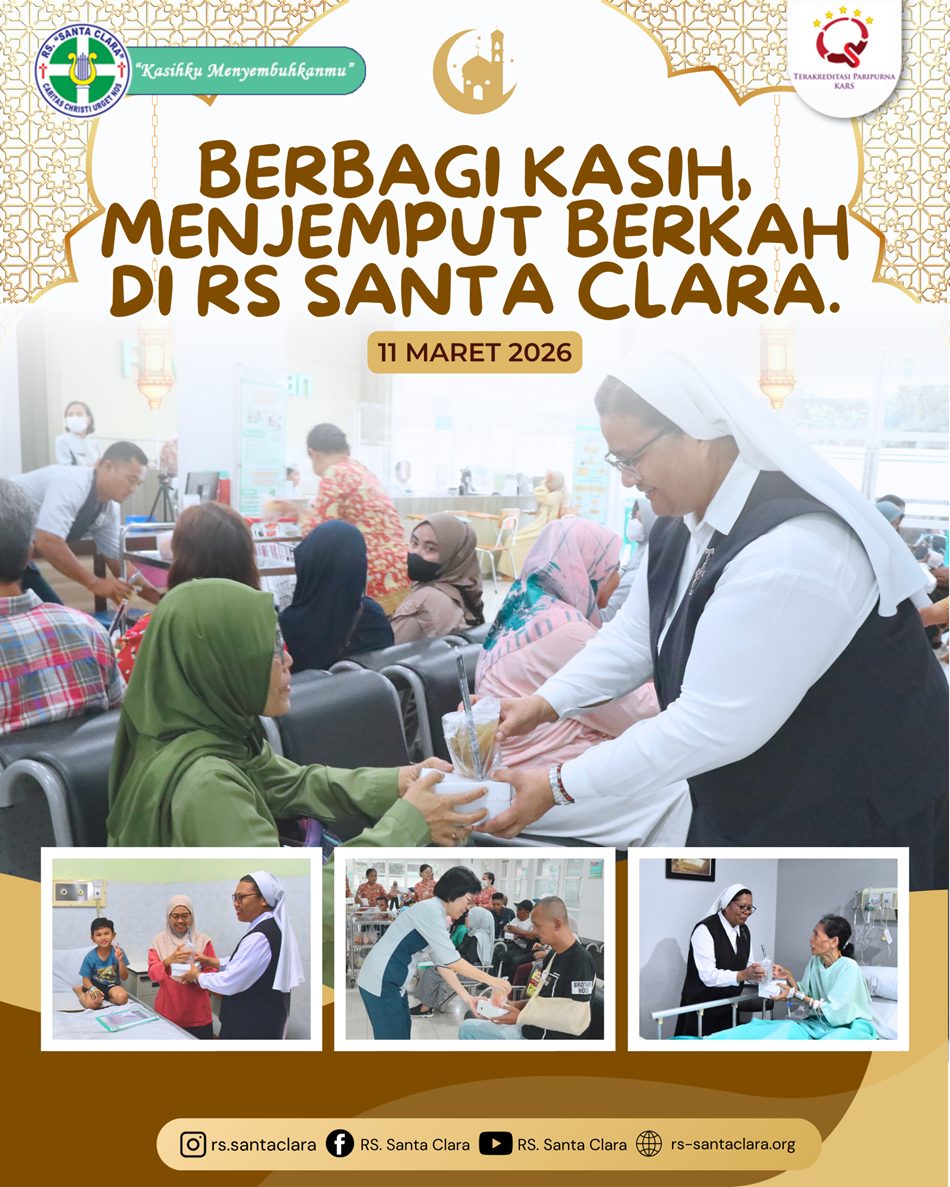 Berbagi Kasih, Menjemput Berkah di RS. Santa Clara
